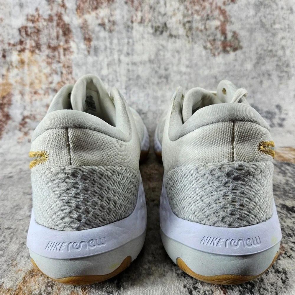 Nike Renew Elevate 2 Basketball Shoes Mens 12 Summit White Gum‎ CW3406-100